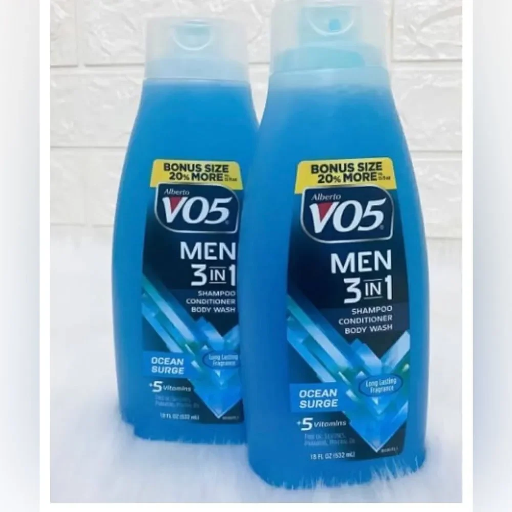🛍️ VO5 Men's 3-in-1 Ocean Surge Shampoo, Conditioner & Body wash Gel (2 pack)